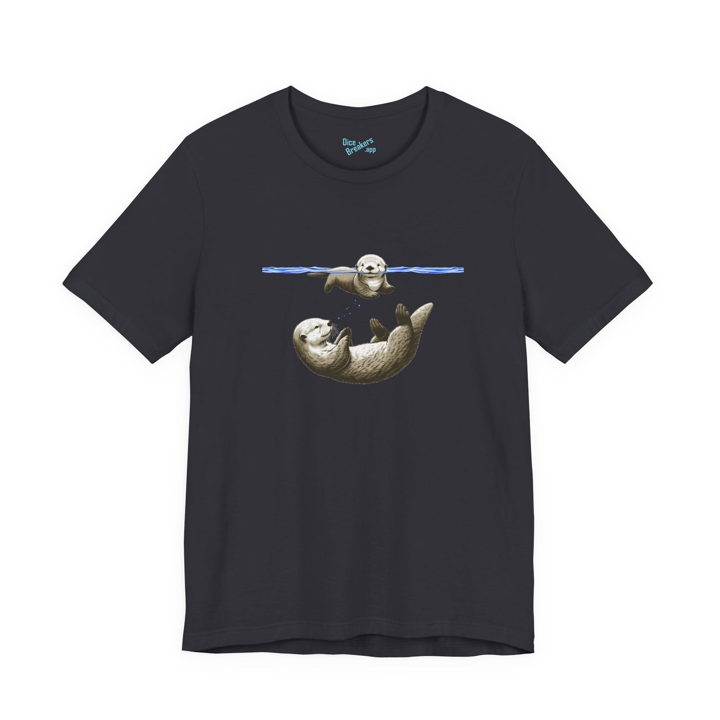 Swimming Otters