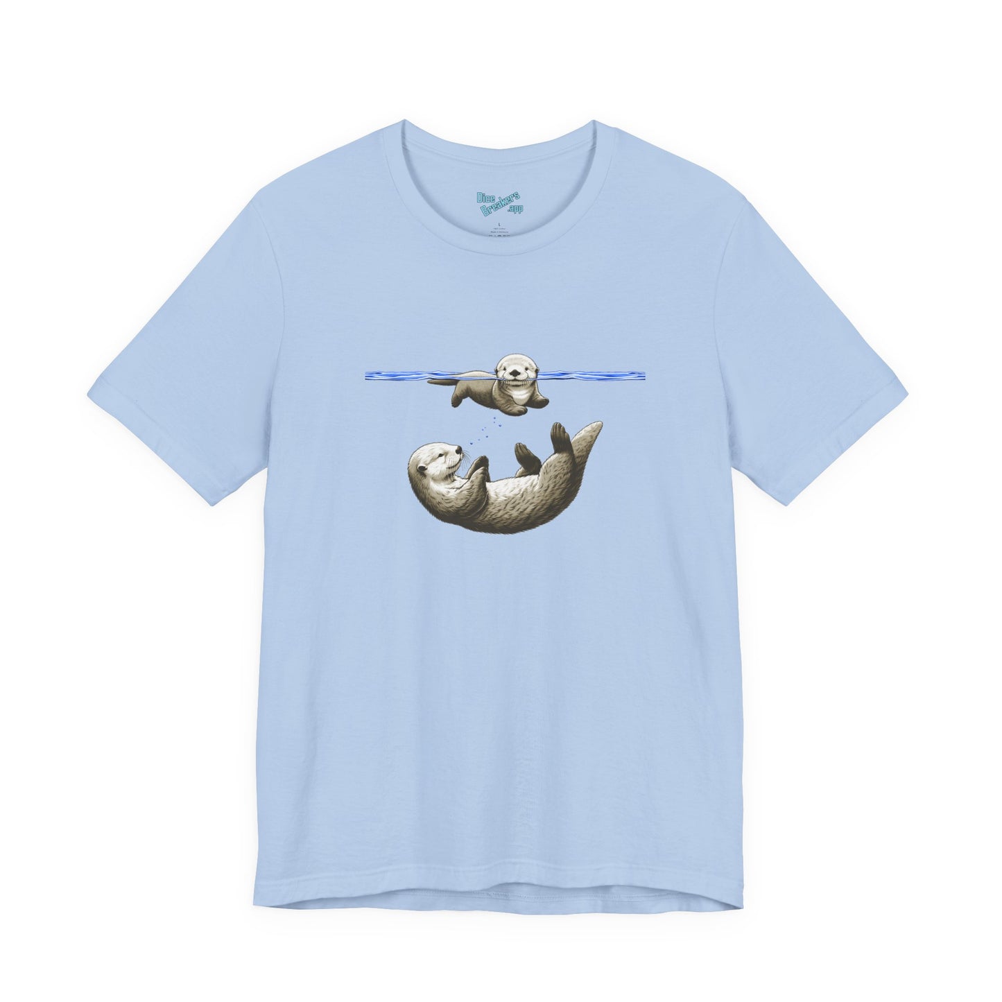 Swimming Otters