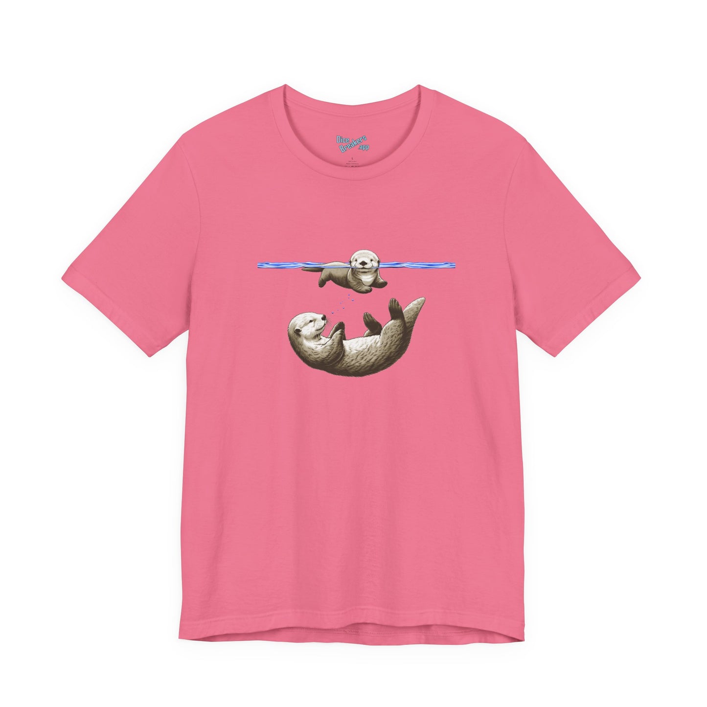 Swimming Otters