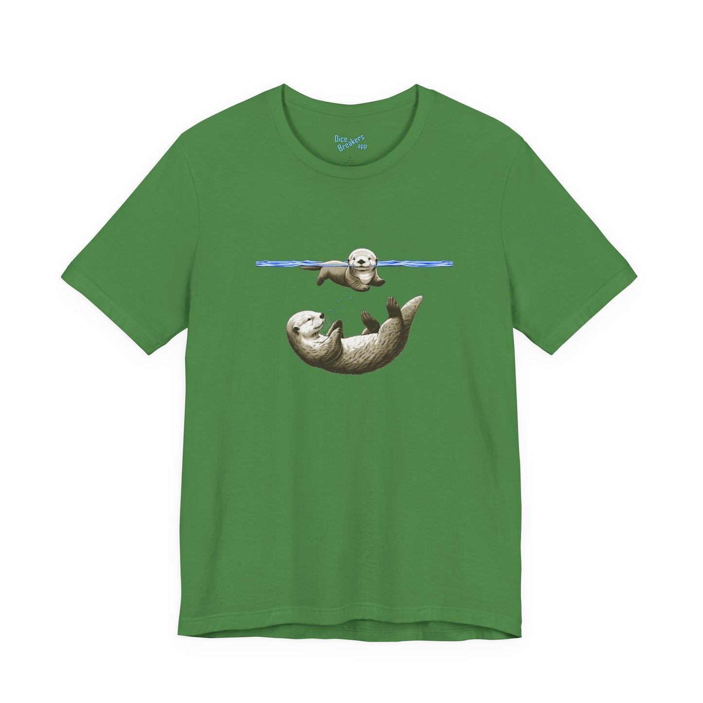 Swimming Otters