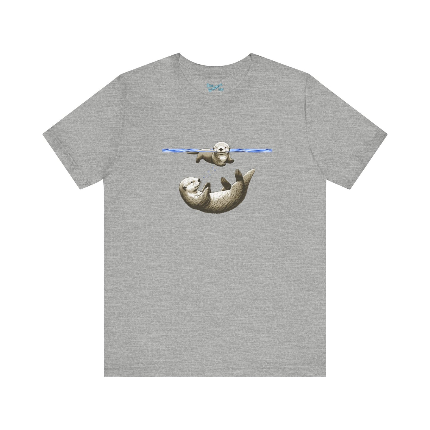 Swimming Otters