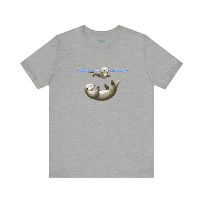 Swimming Otters