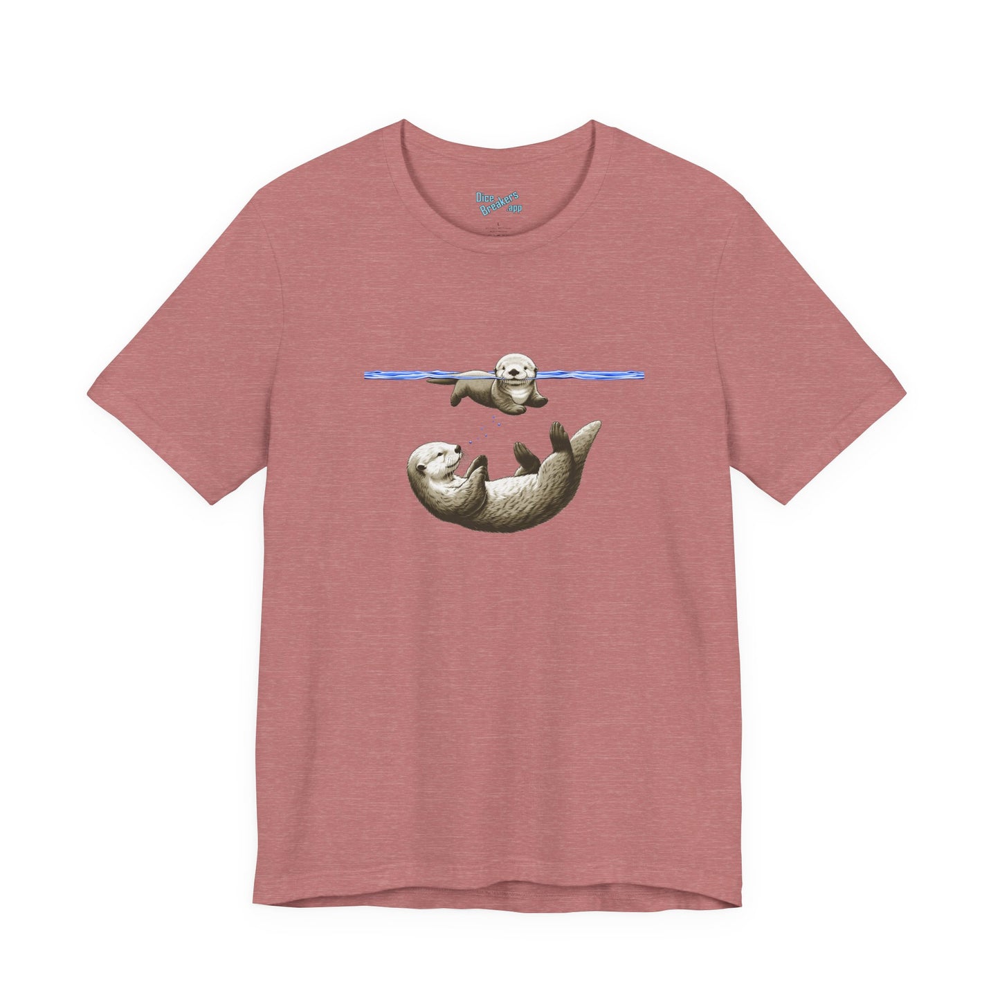 Swimming Otters