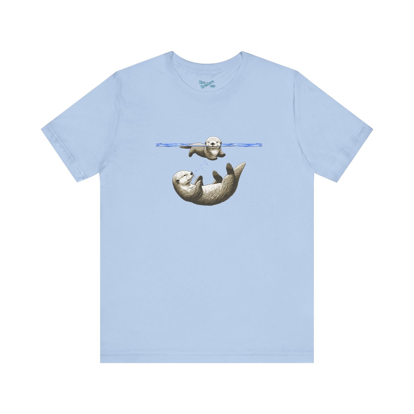 Swimming Otters
