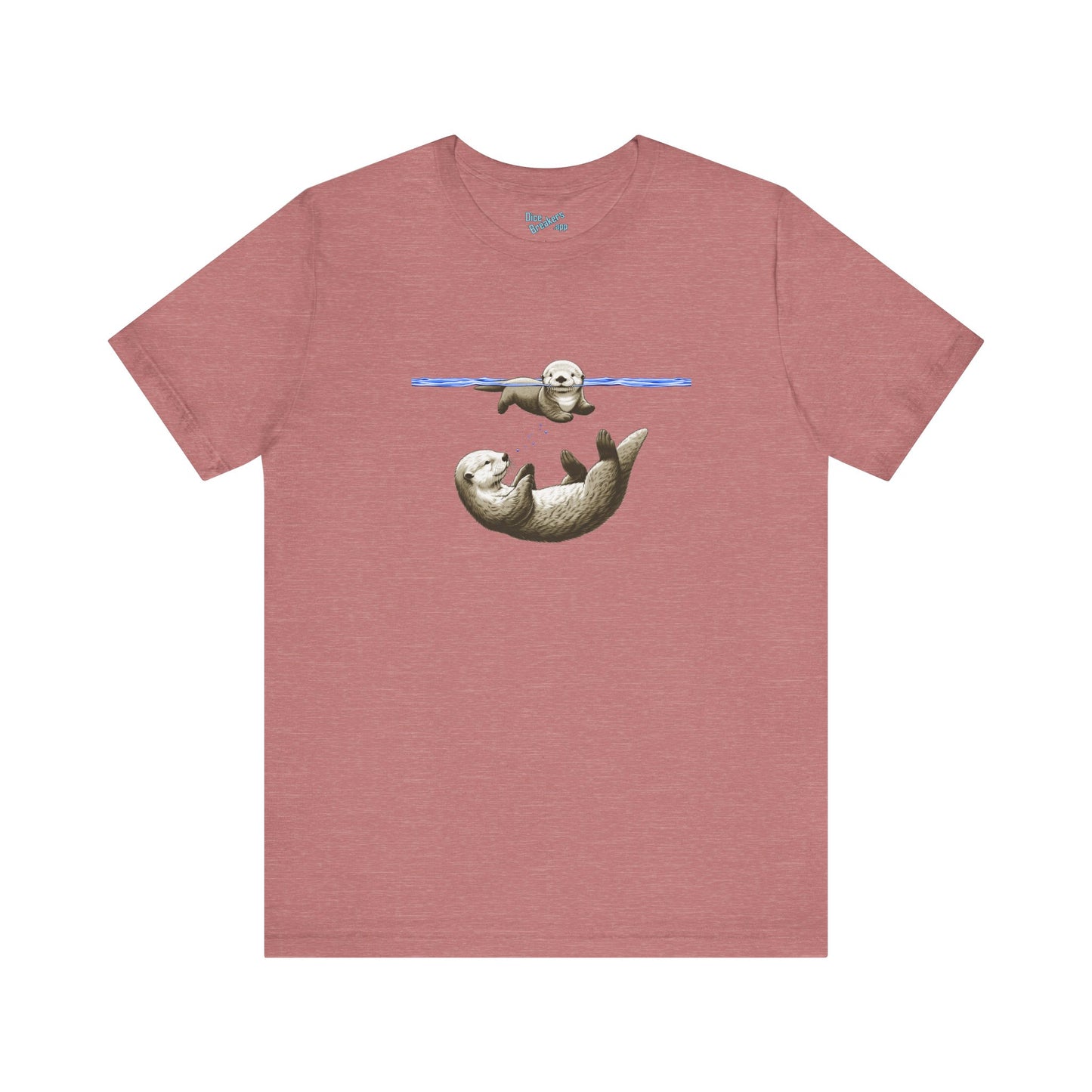 Swimming Otters