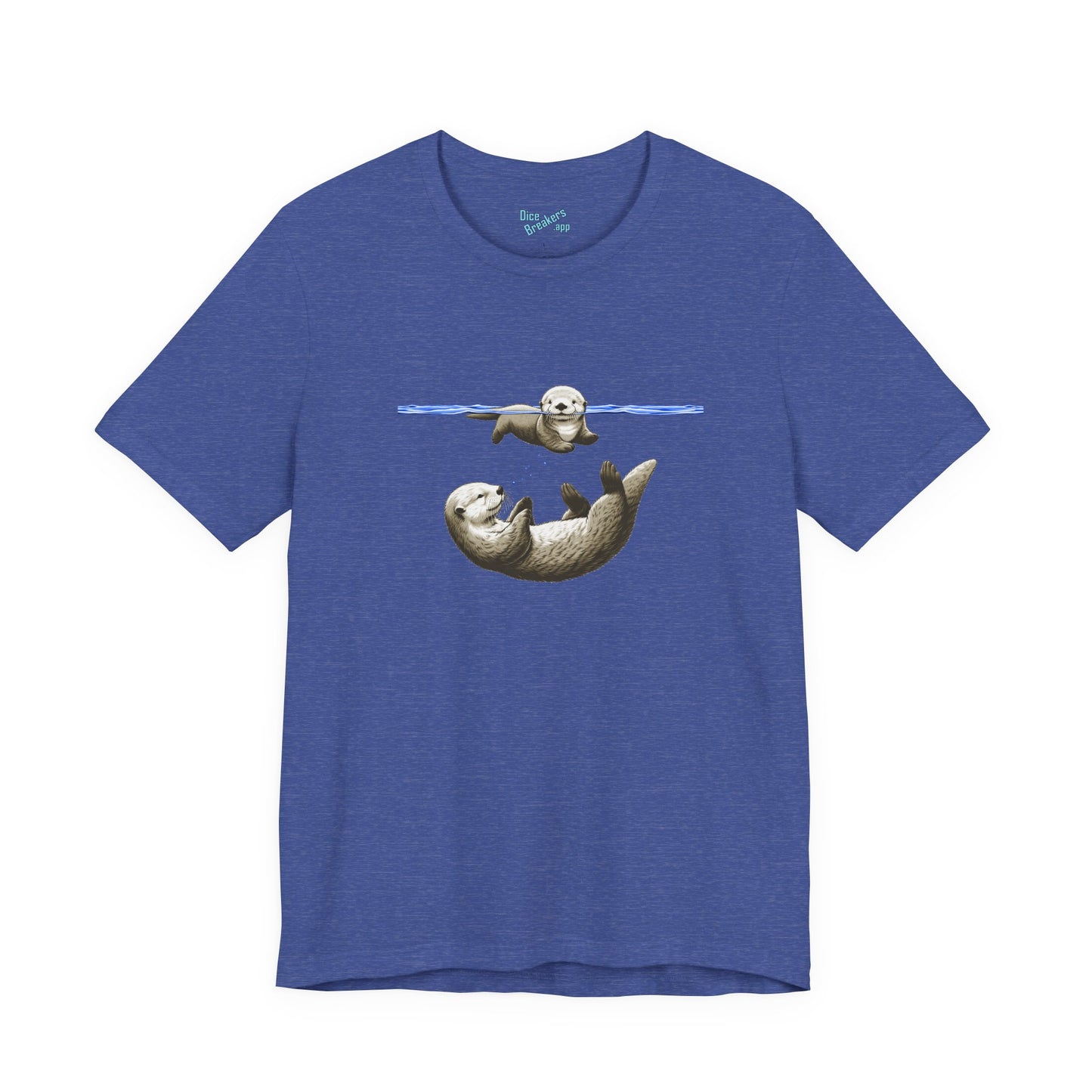Swimming Otters