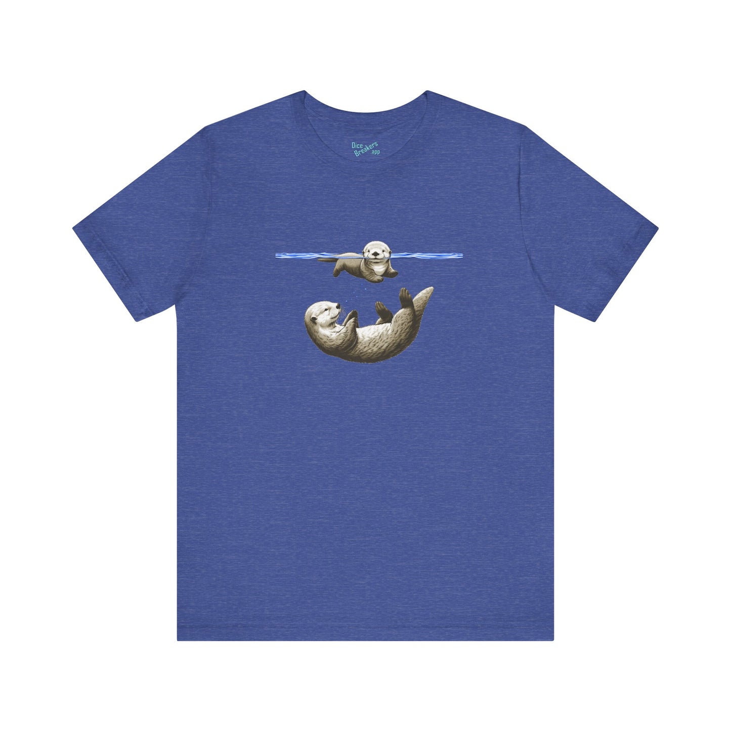 Swimming Otters