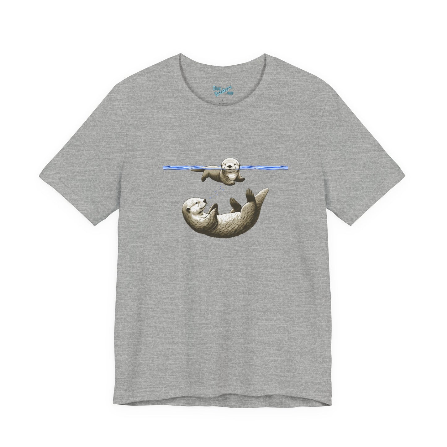 Swimming Otters
