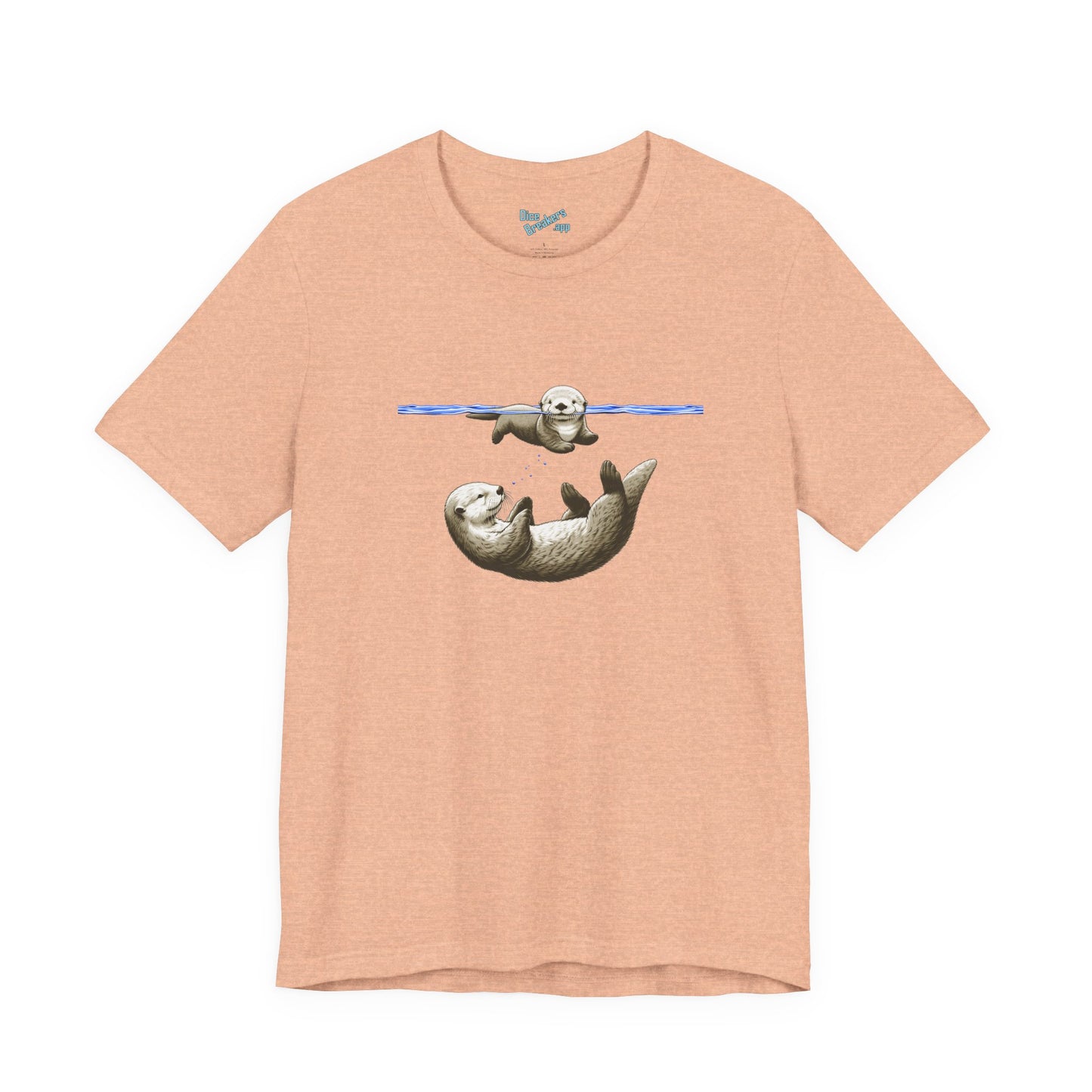 Swimming Otters